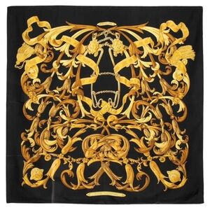 [Hermes] Le Mors a la Conetable silk scarf